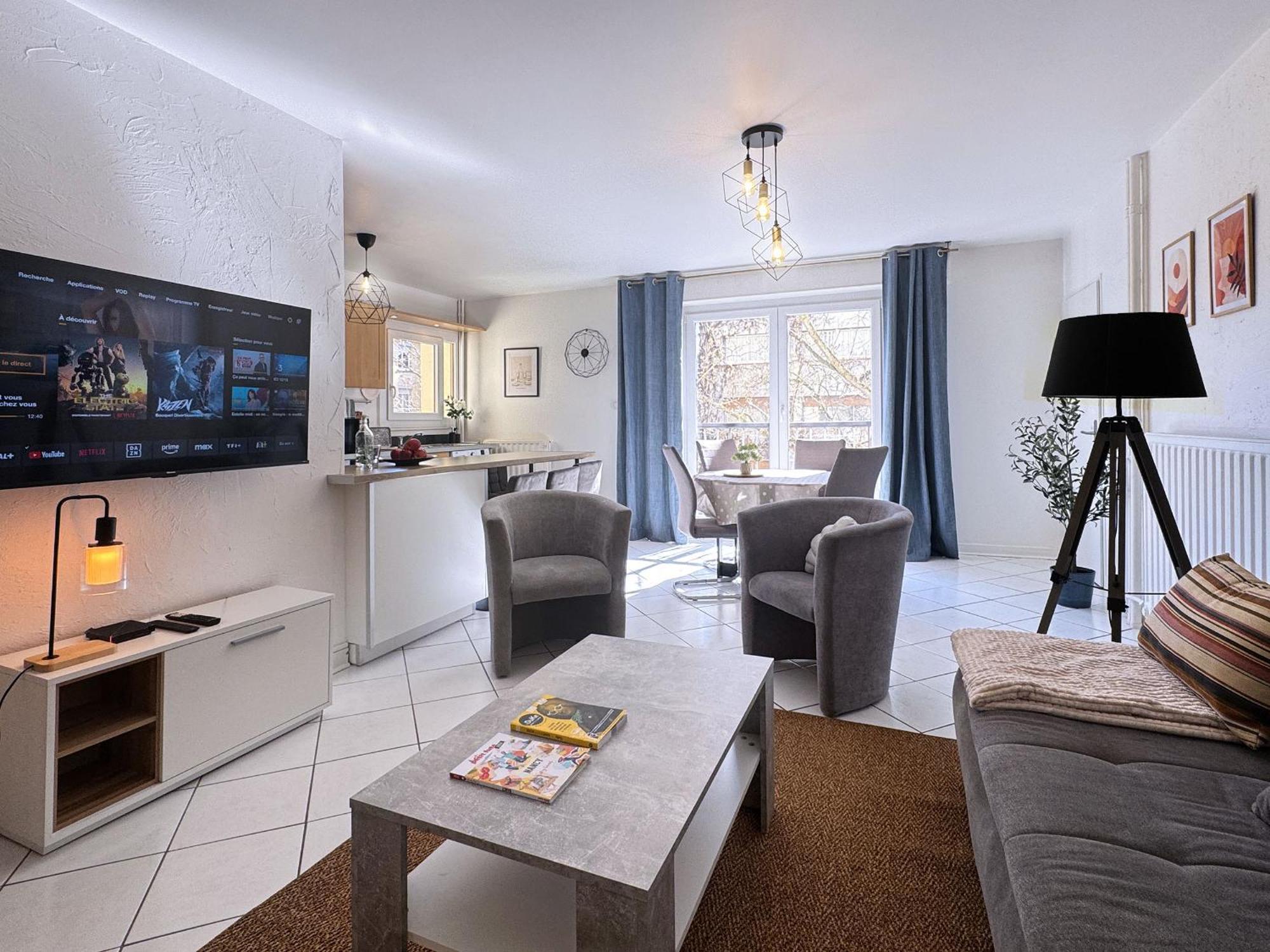 Appartement Chopin Au Coeur De 낭시 외부 사진